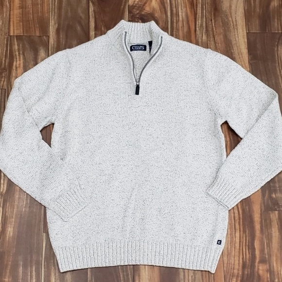 Chaps Ralph Lauren Polo mens zip neck sweater - Picture 2 of 7